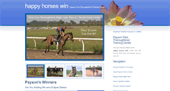Desktop Screenshot of happyhorseswin.com